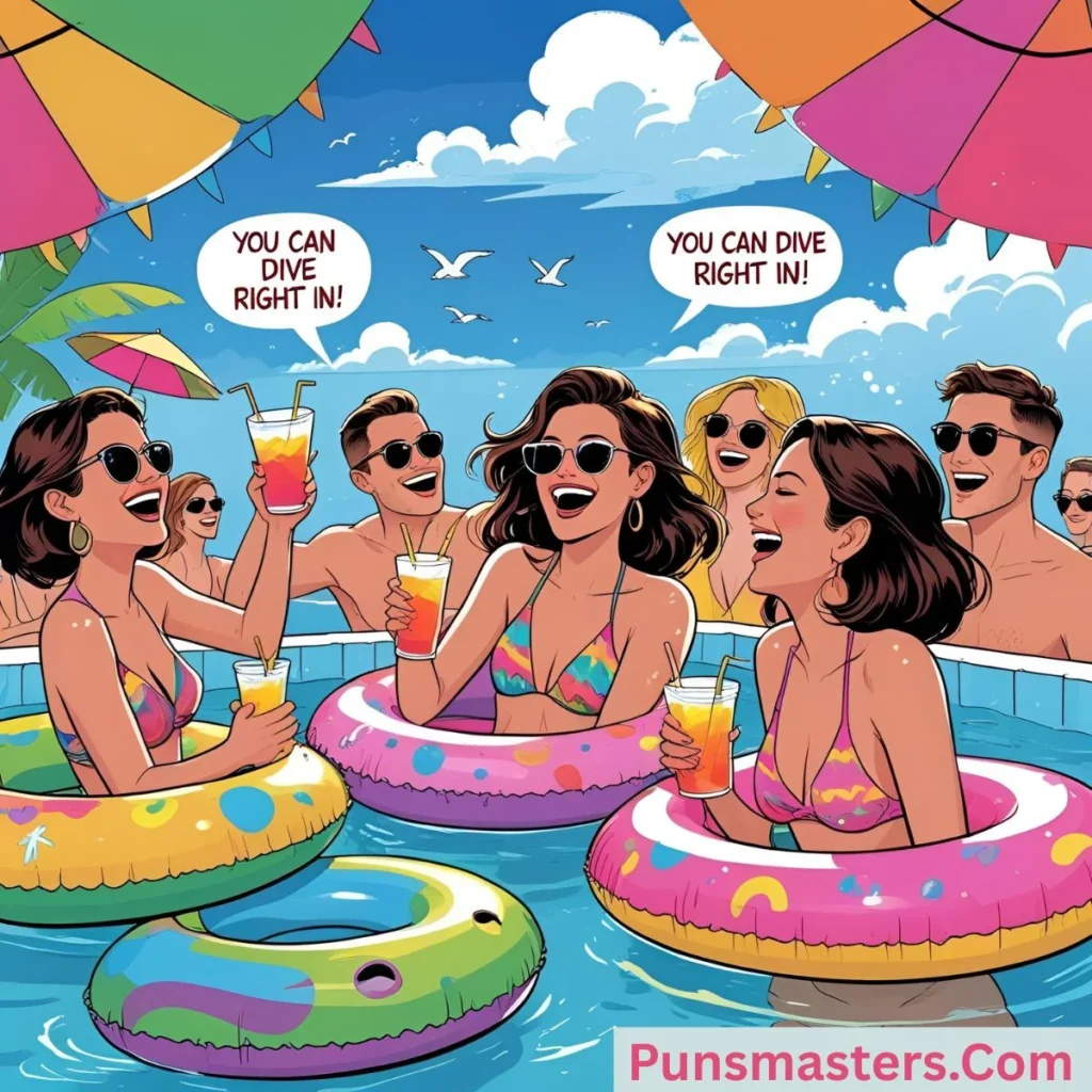 Cool Pool Party Puns