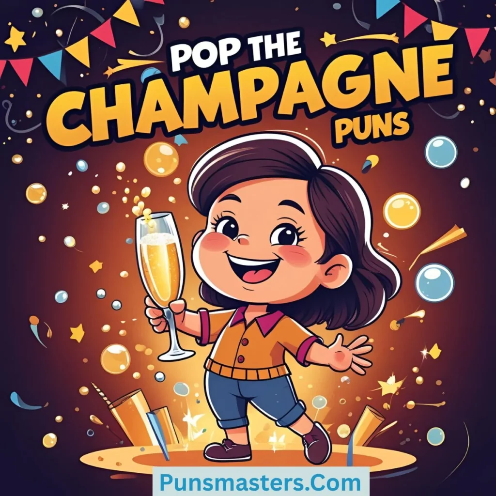 Pop the Champagne Puns