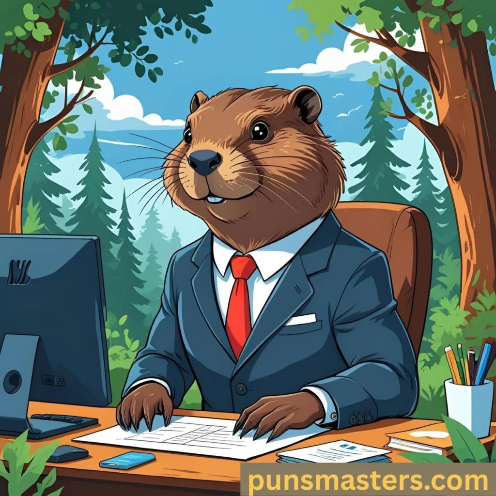 Beaver Business Puns