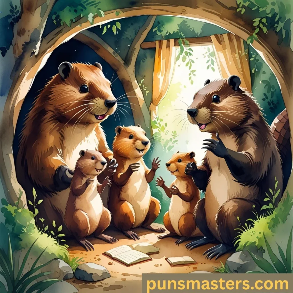 Beaver Family Puns