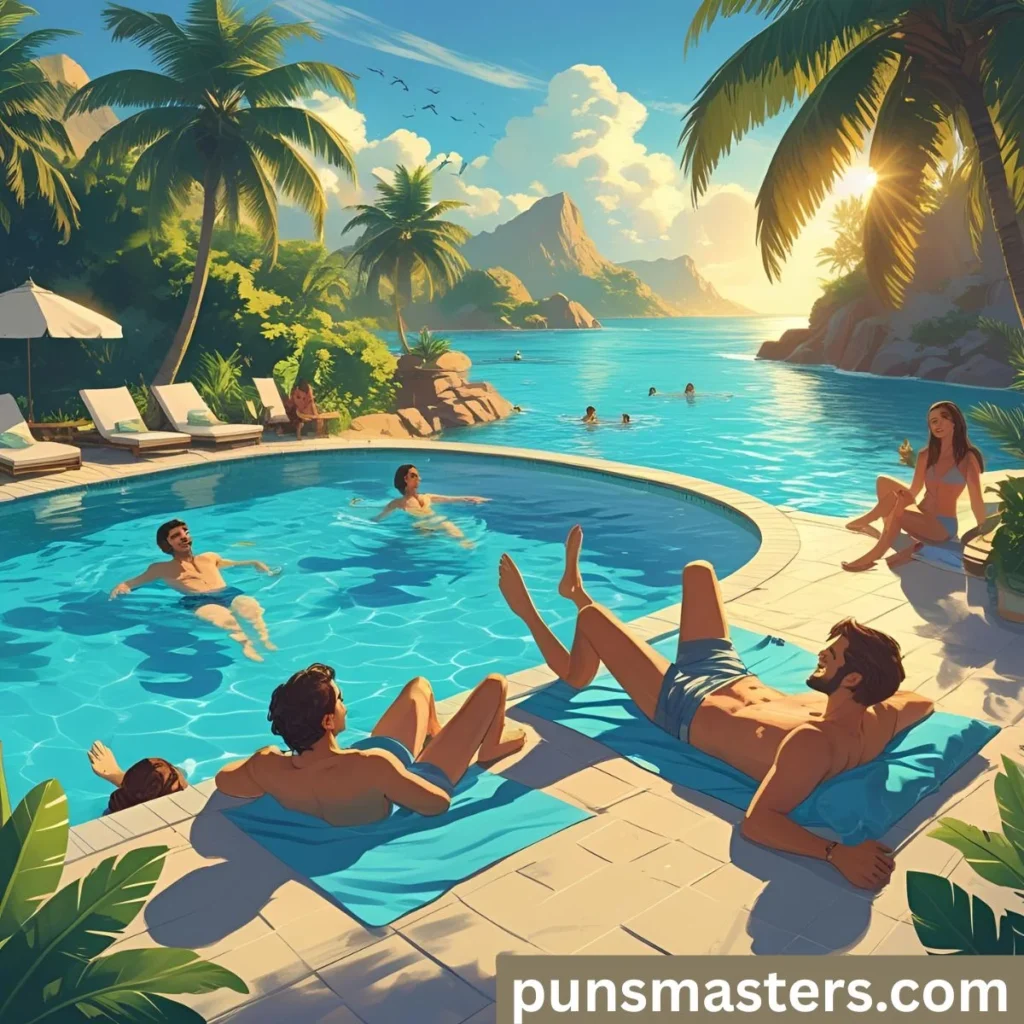 Chill Pool Vibes Jokes