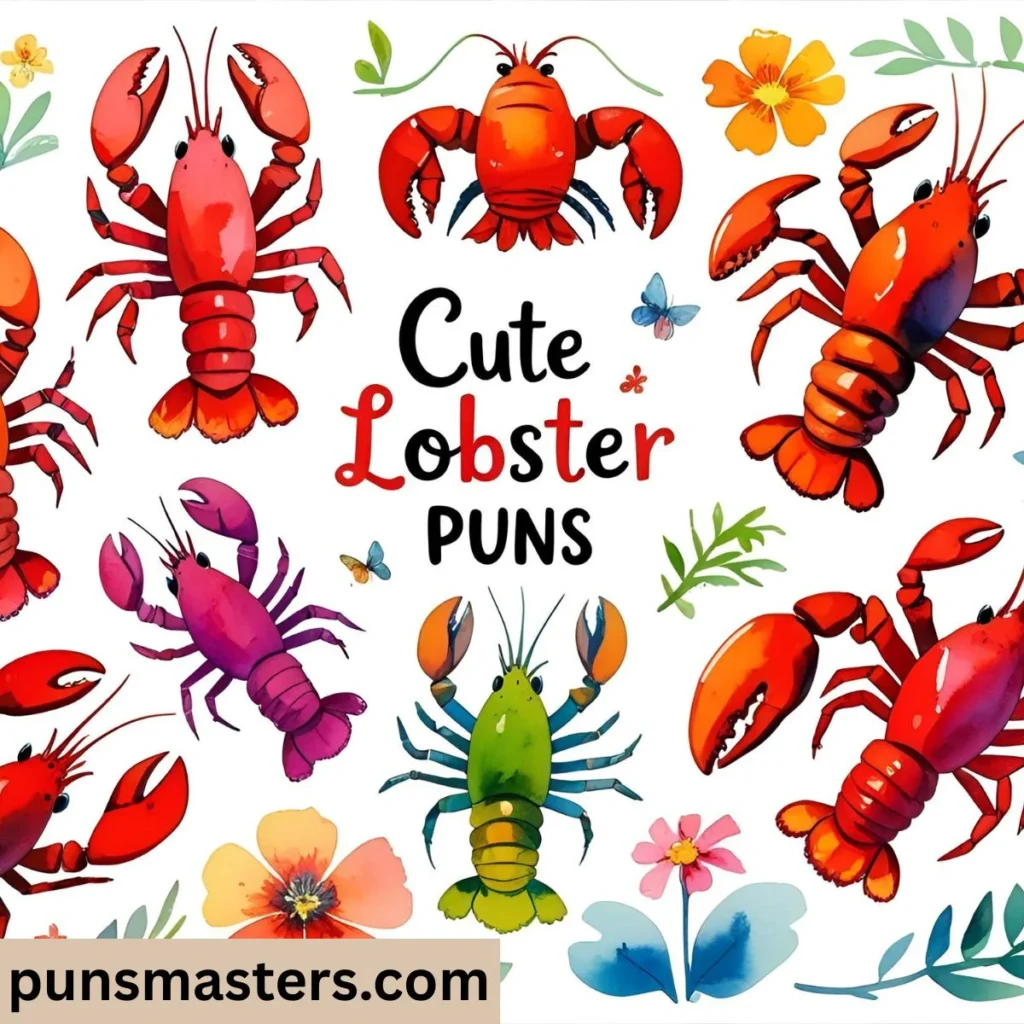 Cute Lobster Puns