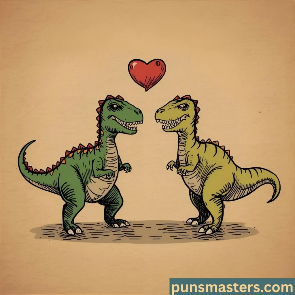 Dinosaur Love Puns