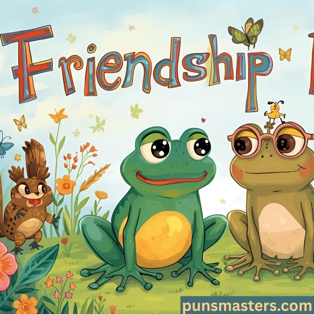 Friendship Frog Puns
