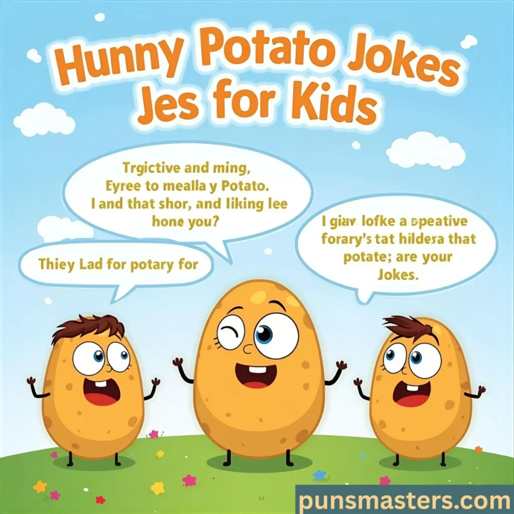 Funny Potato Jokes for Kids