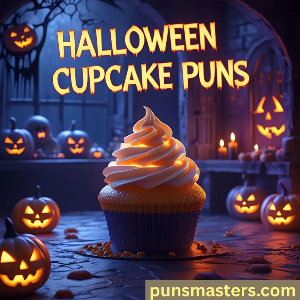 Halloween Cupcake Puns