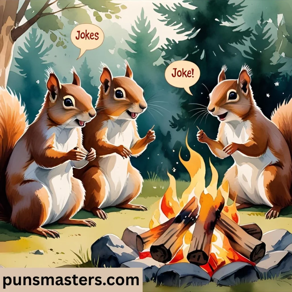 Mischievous Squirrel Jokes 