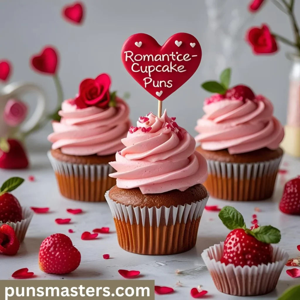 Romantic Cupcake Puns