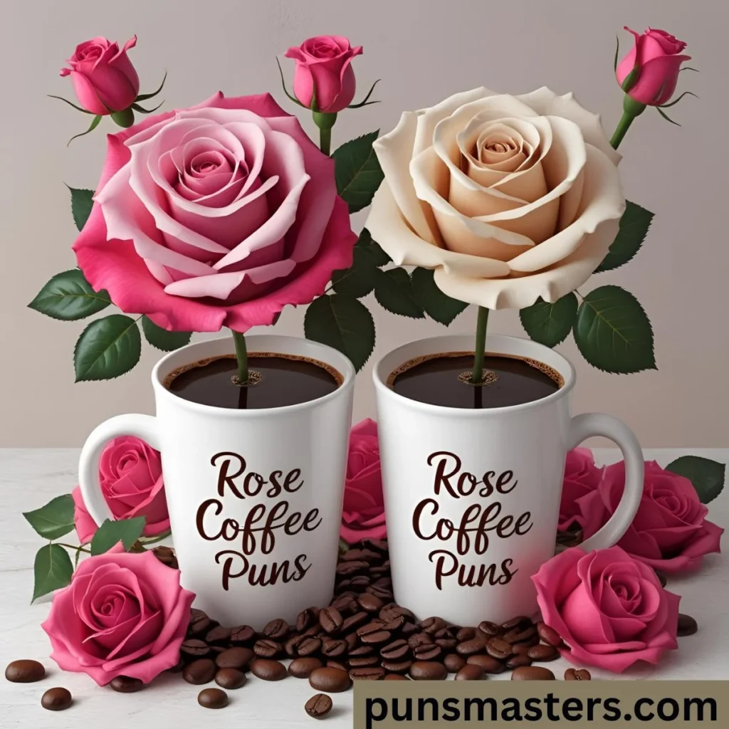 Rose & Coffee Puns