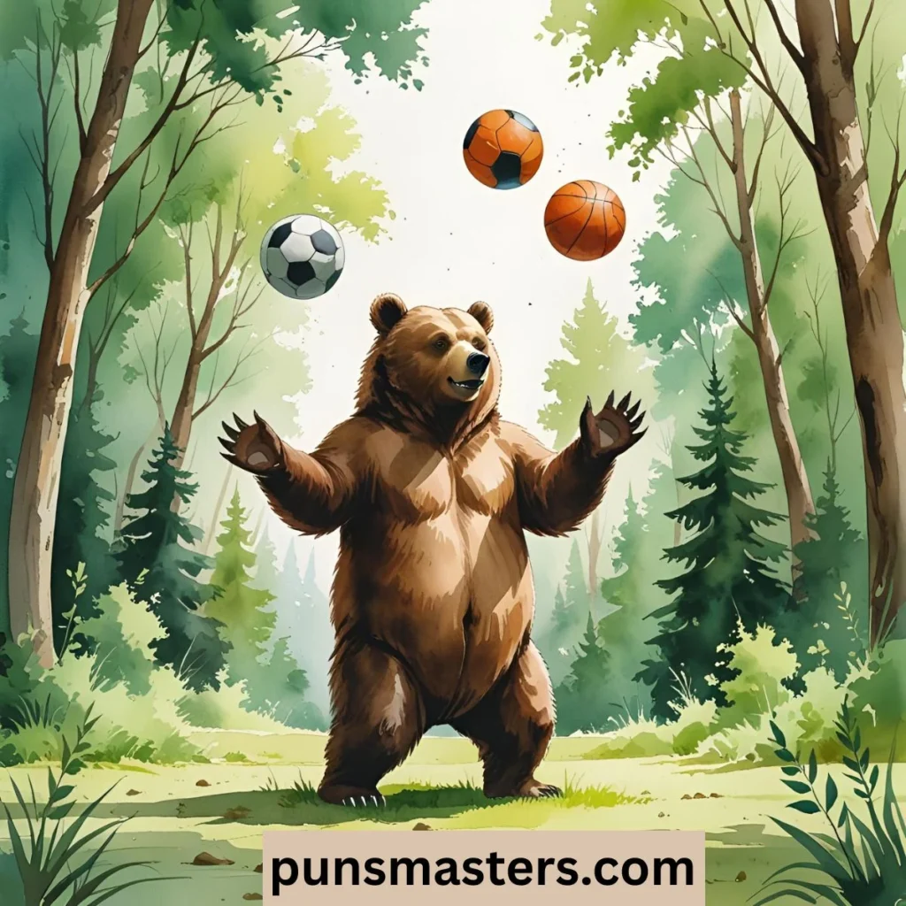 Sports Bear Puns