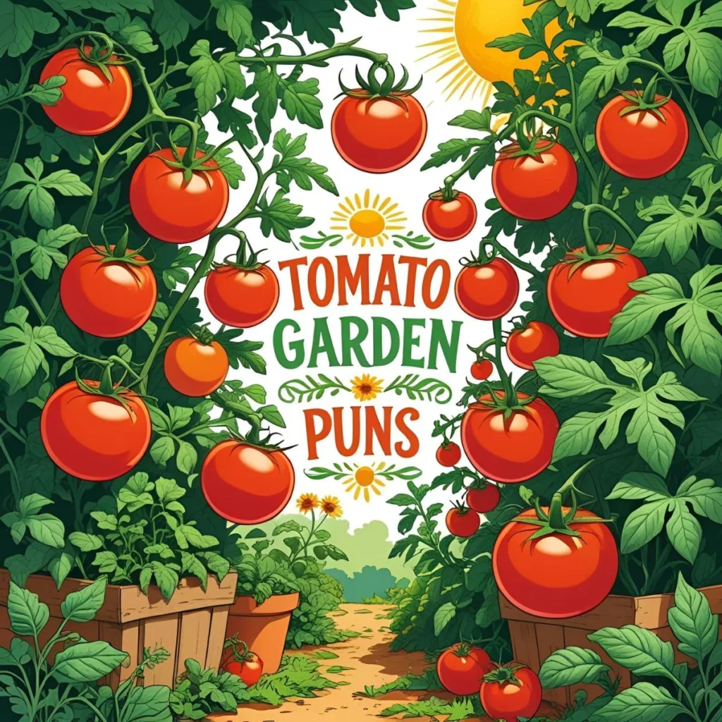 Tomato Garden Puns
