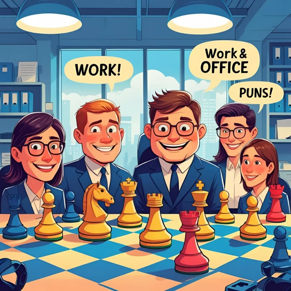 Work & Office Chess Puns