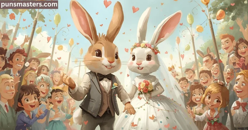 Bunny Wedding Puns