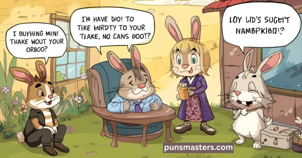 Funny Bunny Puns