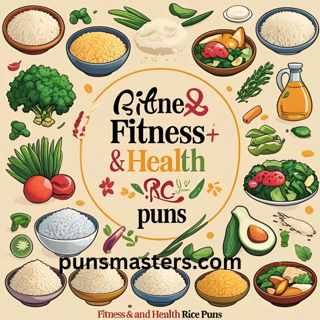 Fitness and Health Rice Puns 