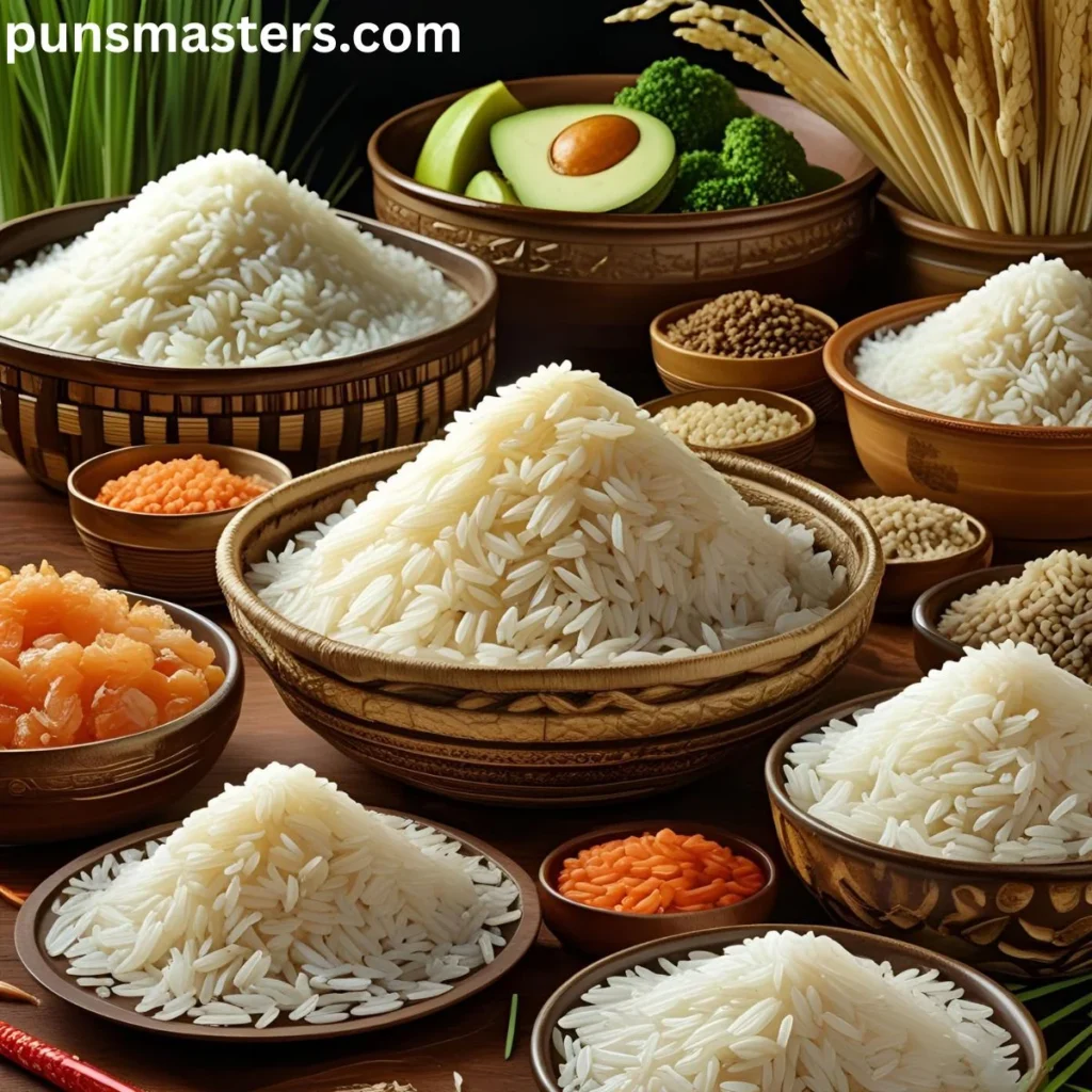 Inspirational Rice Puns 