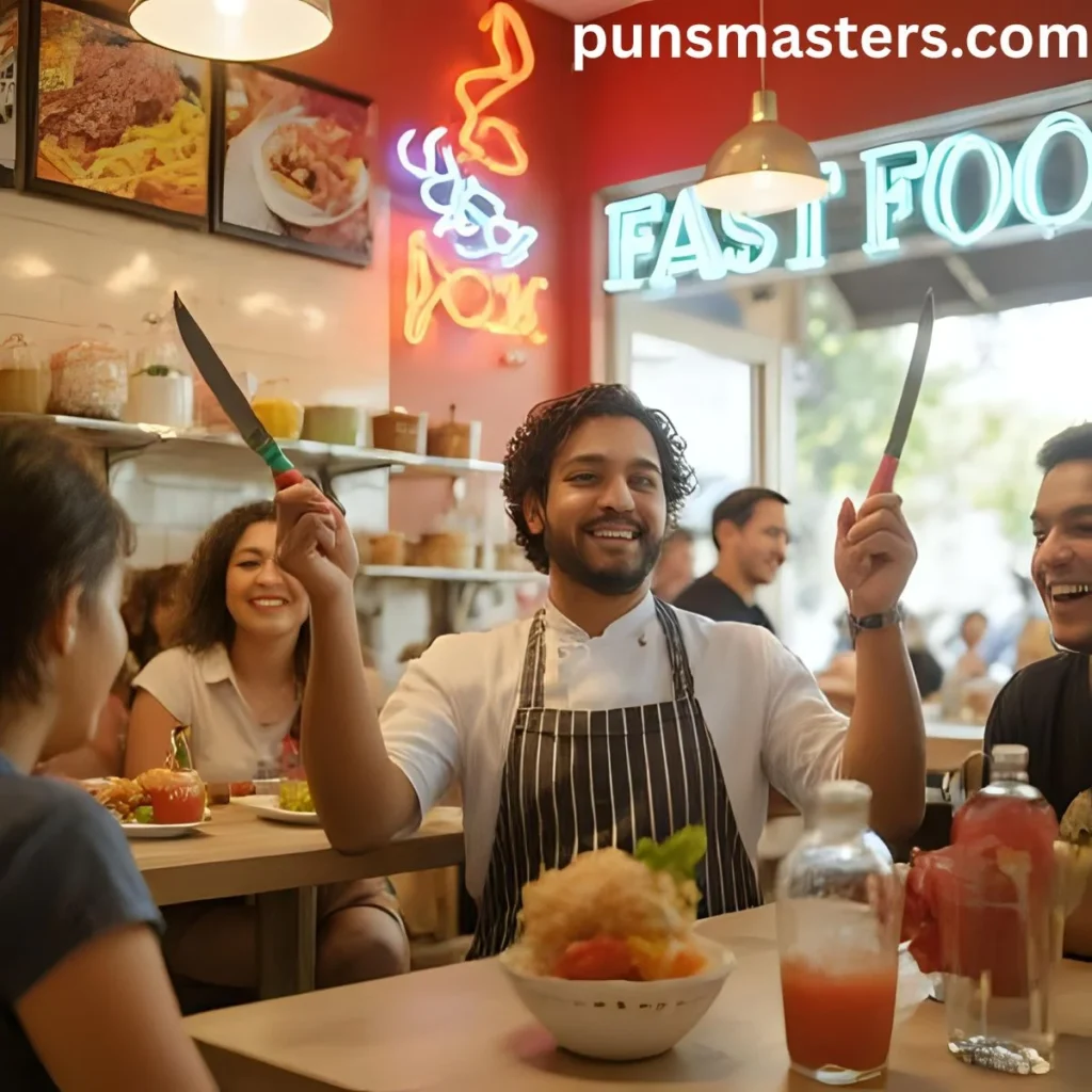 Knife Jokes for Fast Food Fans