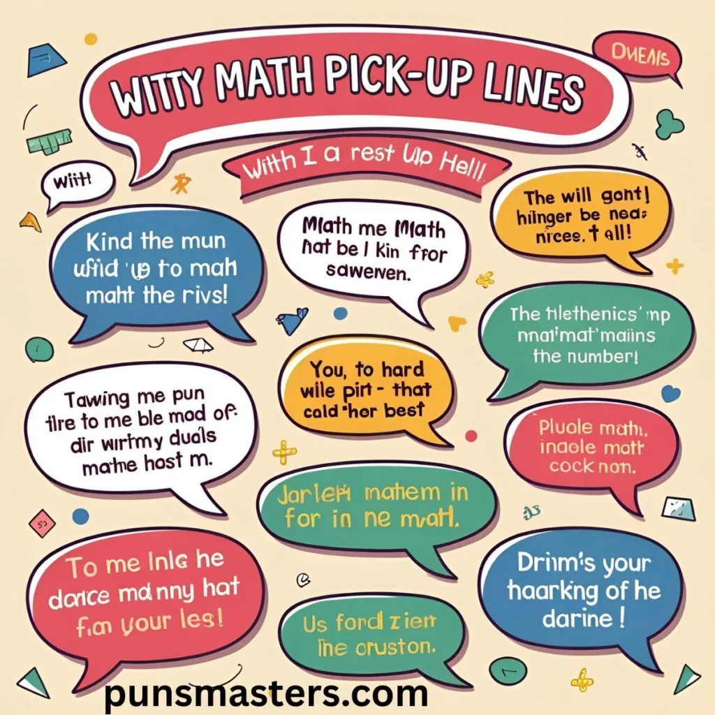 Math Pick-Up Lines That Add Up