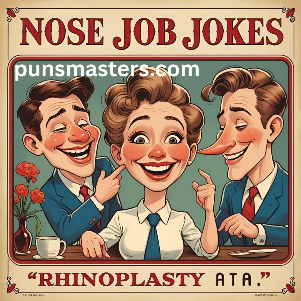 Nose Job Jokes