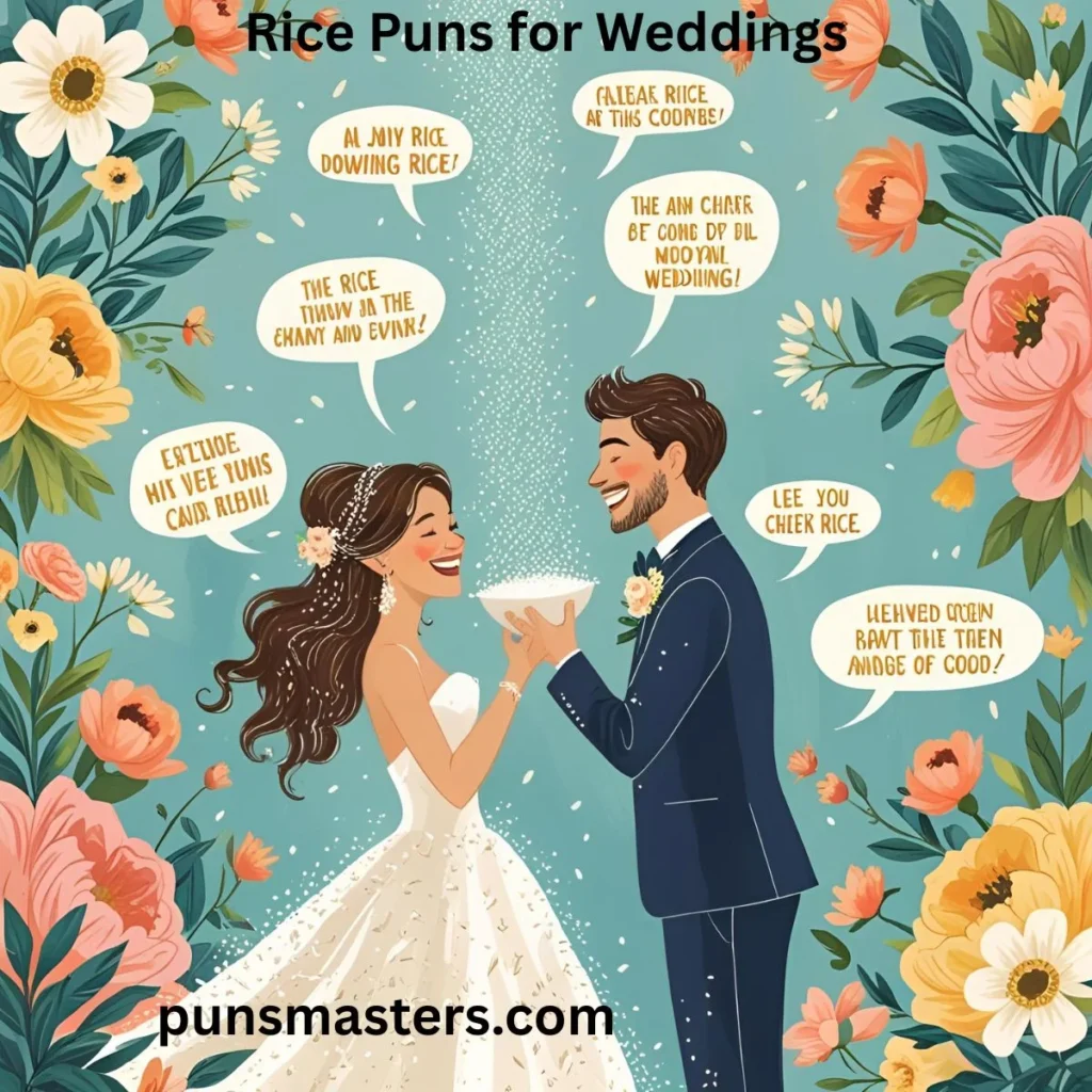 Rice Puns for Weddings