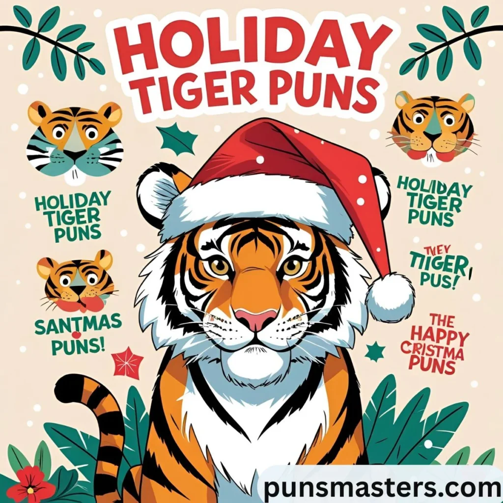 Holiday Tiger Puns