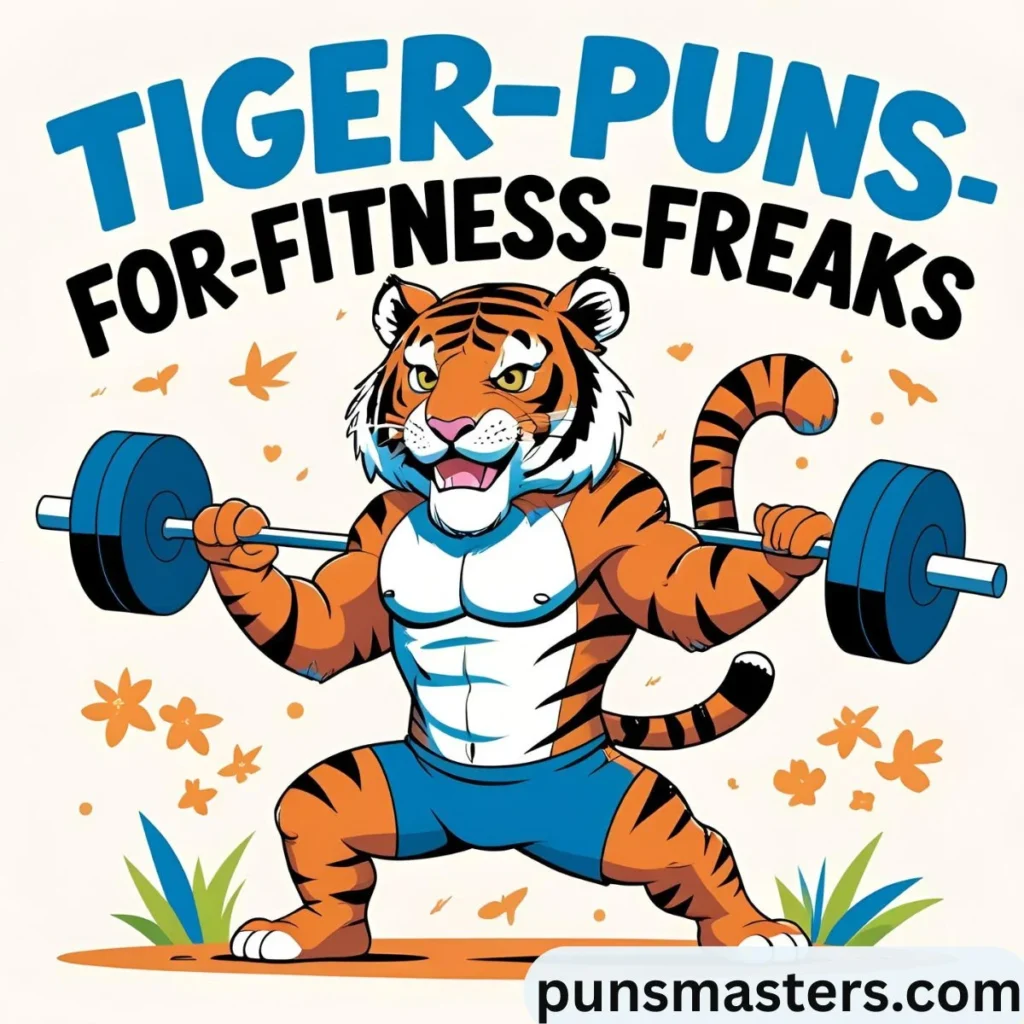 Tiger Puns for Fitness Freaks