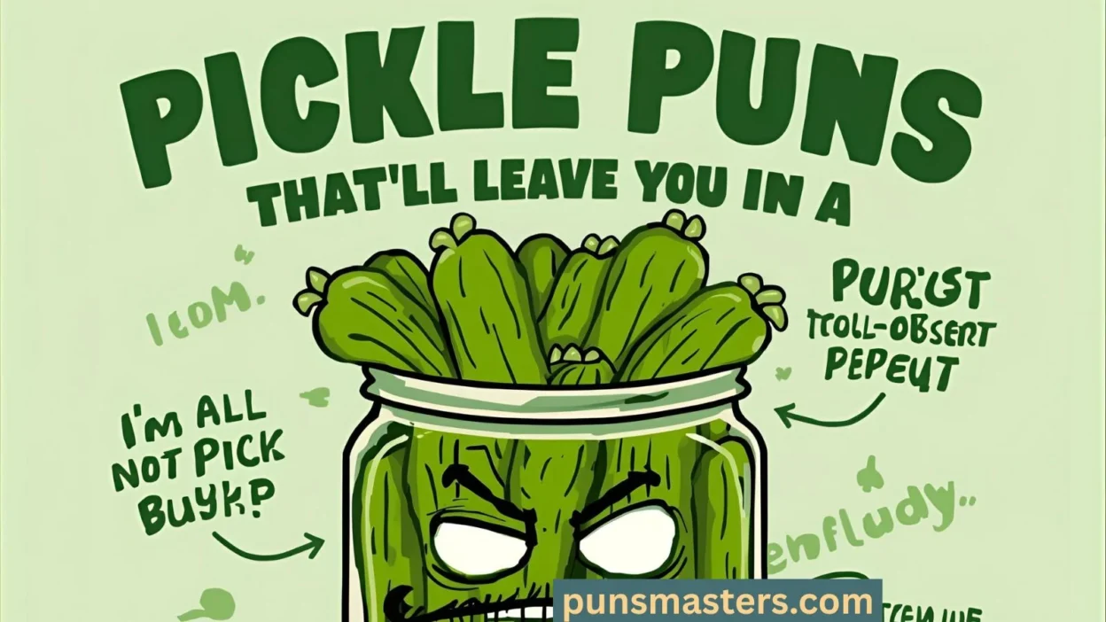 Pickle Puns That’ll Leave You in a Real Big Dill of